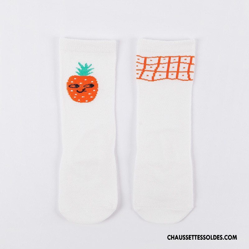 Chaussettes Longues Fille Milieu Charmant Bébé Antidérapant Enfant L'automne Gris