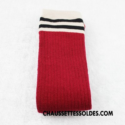 Chaussettes Longues Fille Milieu Thermiques Chaussettes En Coton Renforcé Femme Bébé Jaune