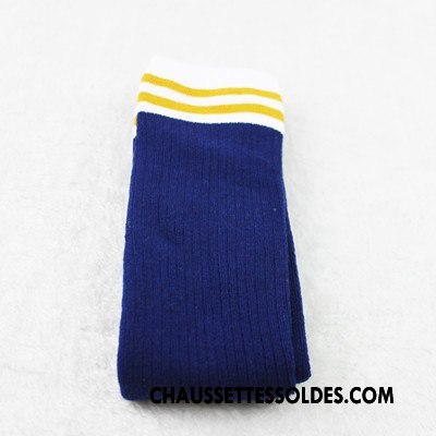 Chaussettes Longues Fille Milieu Thermiques Chaussettes En Coton Renforcé Femme Bébé Jaune
