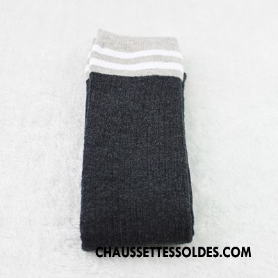 Chaussettes Longues Fille Milieu Thermiques Chaussettes En Coton Renforcé Femme Bébé Jaune