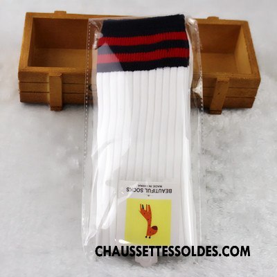 Chaussettes Longues Fille Élève Milieu Printemps Enfant Petit De Laine Jaune