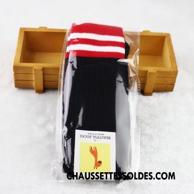 Chaussettes Longues Fille Élève Milieu Printemps Enfant Petit De Laine Jaune
