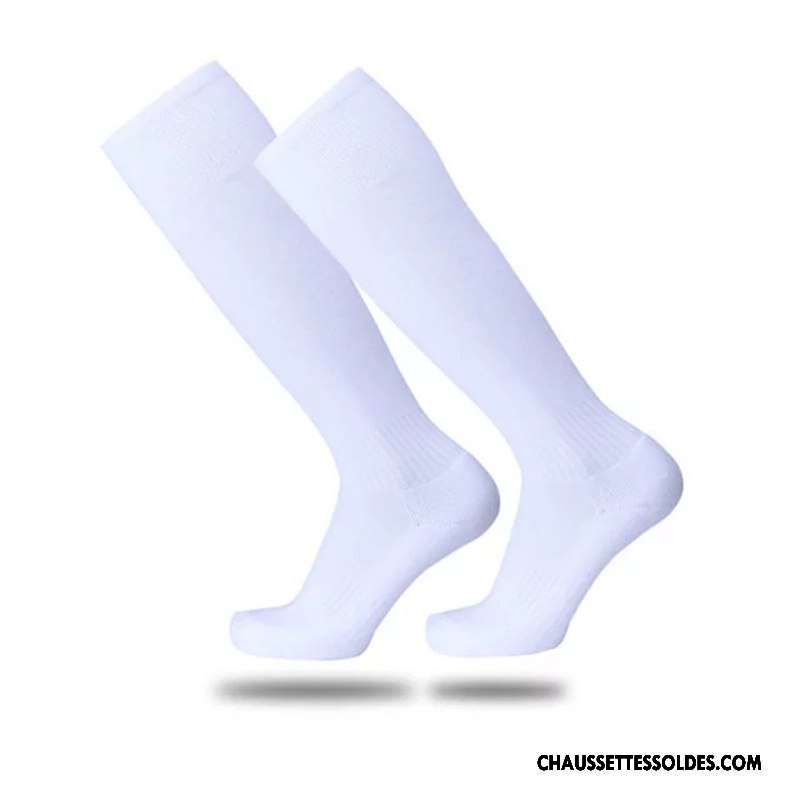 Chaussettes Longues Homme Absorber La Sueur Haute Anti-odeur Antidérapant Plaine Adulte Pure Vert