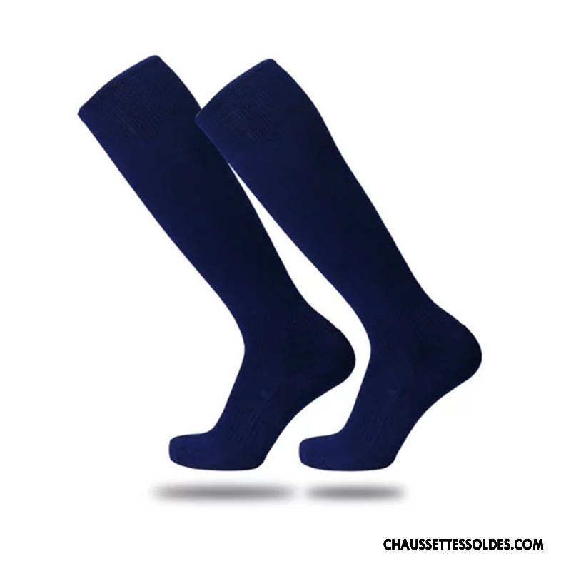 Chaussettes Longues Homme Absorber La Sueur Haute Anti-odeur Antidérapant Plaine Adulte Pure Vert