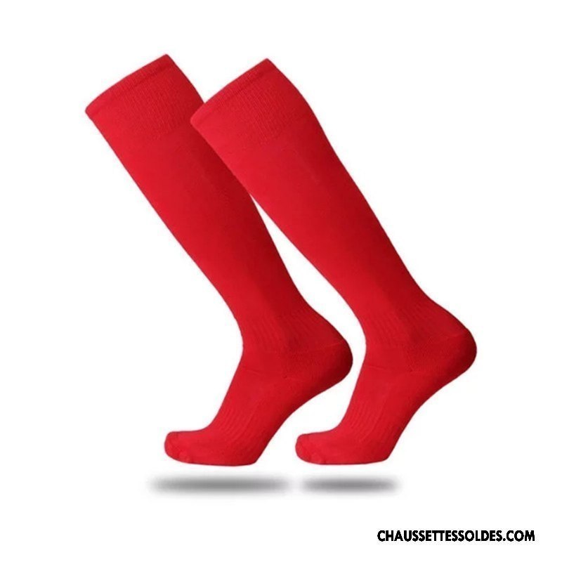 Chaussettes Longues Homme Absorber La Sueur Haute Anti-odeur Antidérapant Plaine Adulte Pure Vert