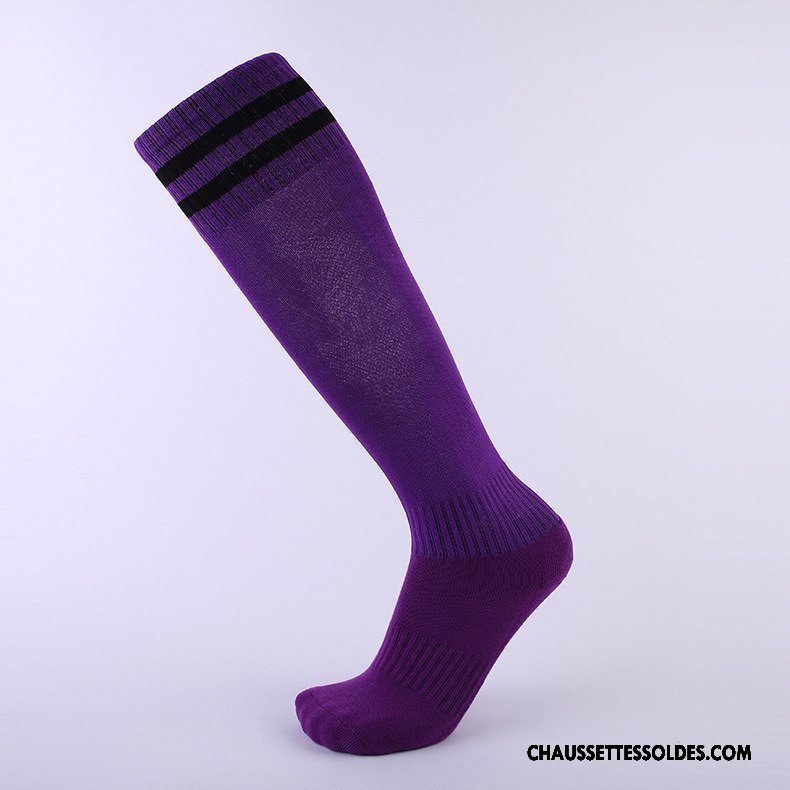 Chaussettes Longues Homme Absorber La Sueur Mouvement Serviette Long Stock Renforcé Respirant Noir