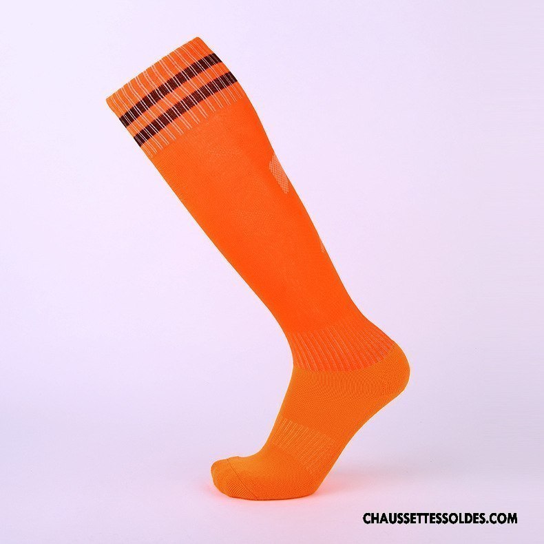 Chaussettes Longues Homme Absorber La Sueur Mouvement Serviette Long Stock Renforcé Respirant Noir