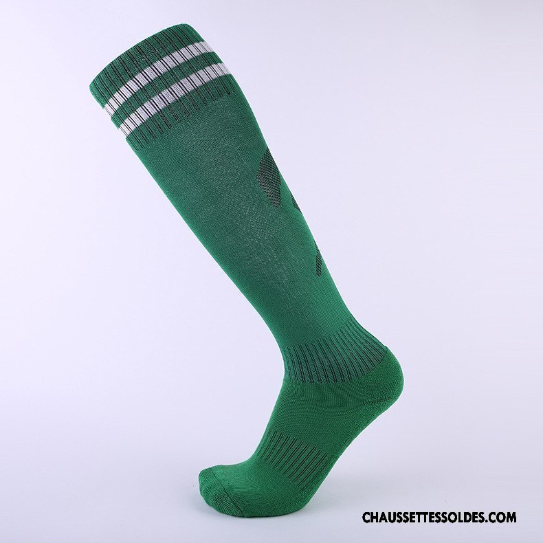 Chaussettes Longues Homme Absorber La Sueur Mouvement Serviette Long Stock Renforcé Respirant Noir