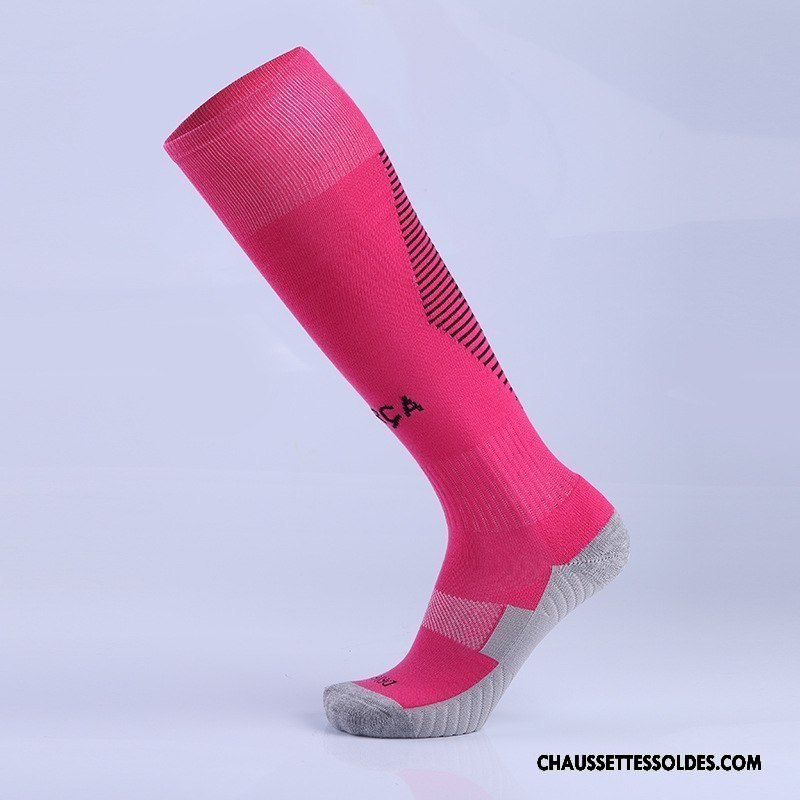 Chaussettes Longues Homme Absorber La Sueur Mouvement Élastique Serviette Antidérapant Porter Violet
