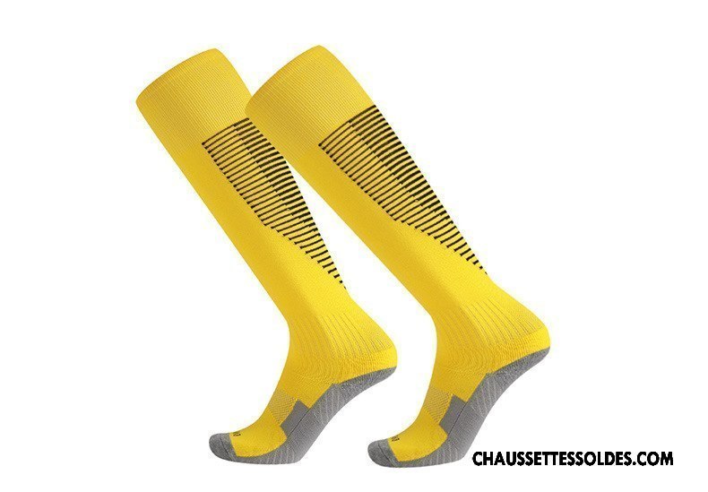 Chaussettes Longues Homme Adulte Absorber La Sueur Long Stock Rayé Antidérapant Mouvement Vert