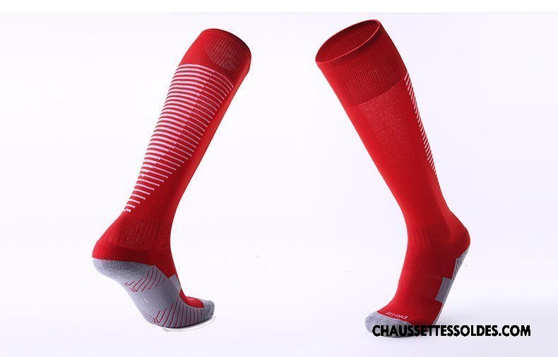 Chaussettes Longues Homme Adulte Absorber La Sueur Long Stock Rayé Antidérapant Mouvement Vert