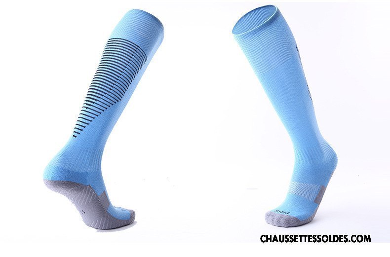 Chaussettes Longues Homme Adulte Absorber La Sueur Long Stock Rayé Antidérapant Mouvement Vert