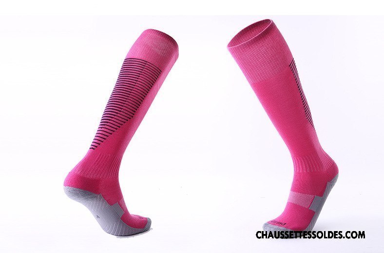 Chaussettes Longues Homme Adulte Absorber La Sueur Long Stock Rayé Antidérapant Mouvement Vert