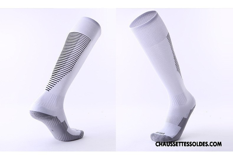 Chaussettes Longues Homme Adulte Absorber La Sueur Long Stock Rayé Antidérapant Mouvement Vert