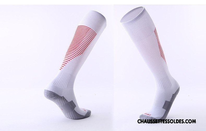 Chaussettes Longues Homme Adulte Absorber La Sueur Long Stock Rayé Antidérapant Mouvement Vert
