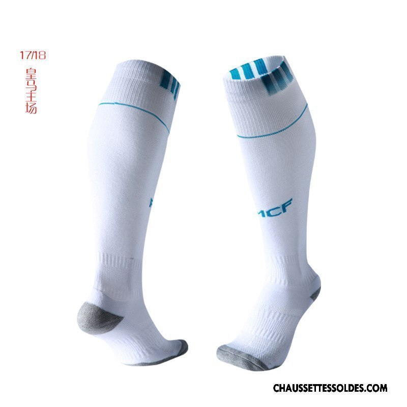 Chaussettes Longues Homme Adulte Mouvement Serviette Renforcé Long Stock Blanc