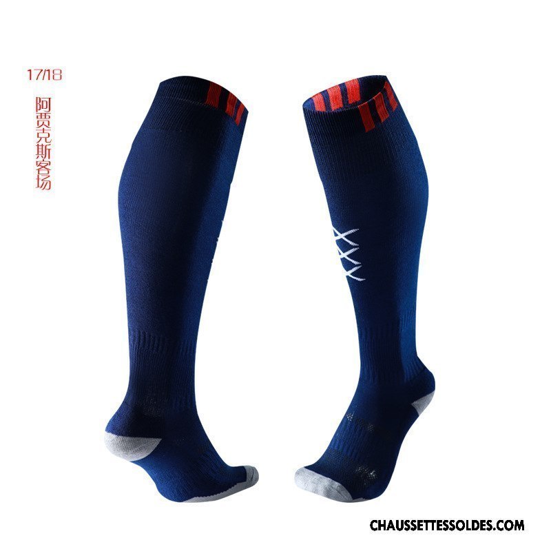 Chaussettes Longues Homme Adulte Mouvement Serviette Renforcé Long Stock Blanc