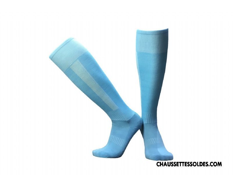 Chaussettes Longues Homme Adulte Serviette Matelassé Printemps Respirant Mouvement Bleu