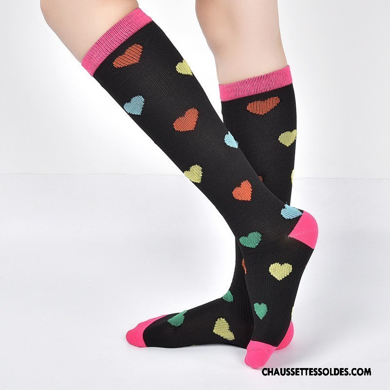 Chaussettes Longues Homme Amour Séchage Rapide De Plein Air Running Femme Mouvement Coloré