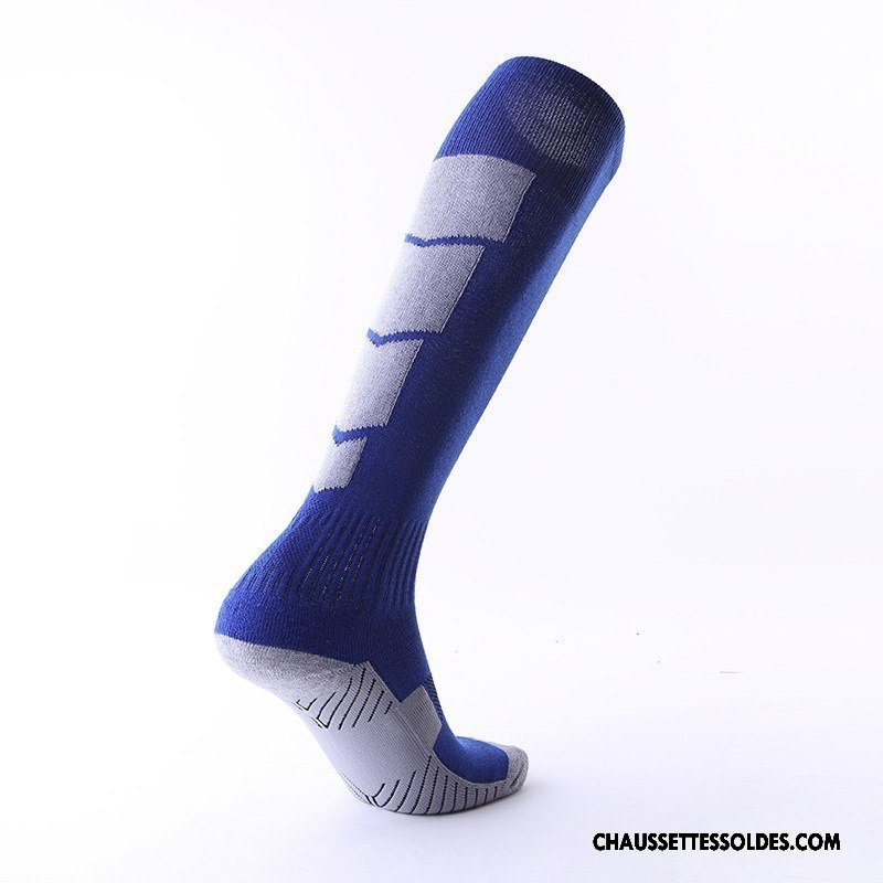 Chaussettes Longues Homme Antidérapant De Plein Air Renforcé Absorber La Sueur Mouvement Terry Blanc