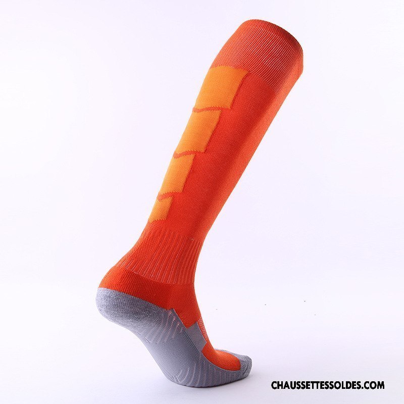 Chaussettes Longues Homme Antidérapant De Plein Air Renforcé Absorber La Sueur Mouvement Terry Blanc