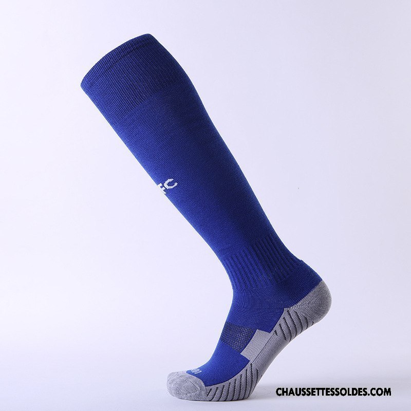 Chaussettes Longues Homme Antidérapant Élastique Renforcé Porter Long Stock Serviette Blanc