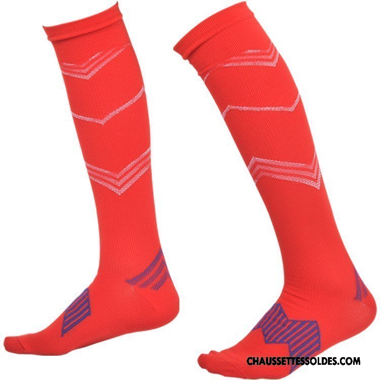 Chaussettes Longues Homme Basket Absorber La Sueur Décompression Mouvement Séchage Rapide Running Bleu