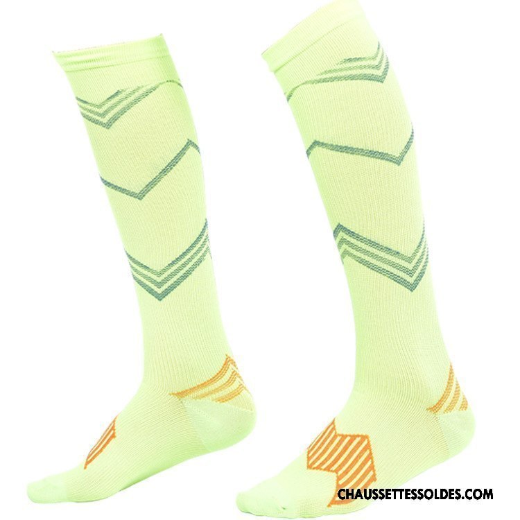 Chaussettes Longues Homme Basket Absorber La Sueur Décompression Mouvement Séchage Rapide Running Bleu