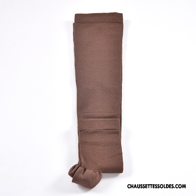 Chaussettes Longues Homme Basket Le Nouveau Doigts Exposés Blanc