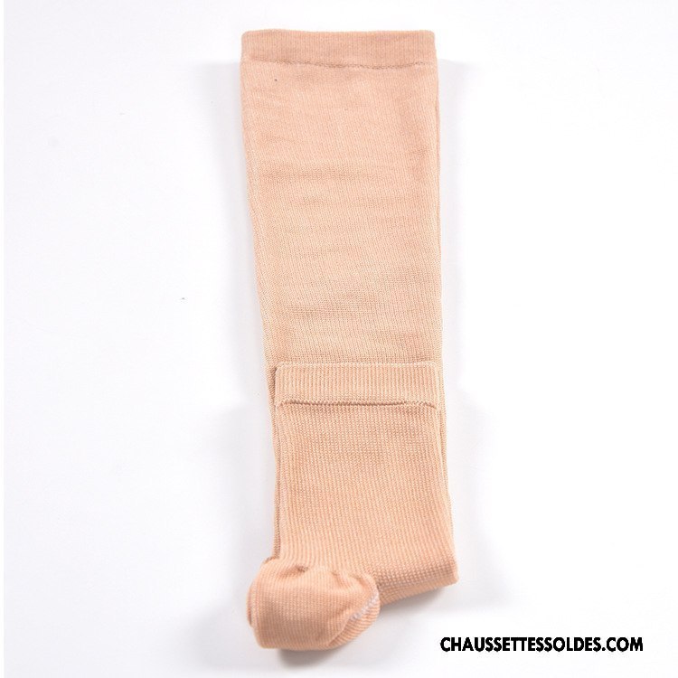Chaussettes Longues Homme Basket Le Nouveau Doigts Exposés Blanc