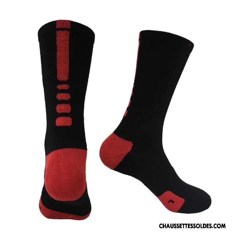 Chaussettes Longues Homme Basket Style Chaud Milieu Mouvement Terry Europe Gris