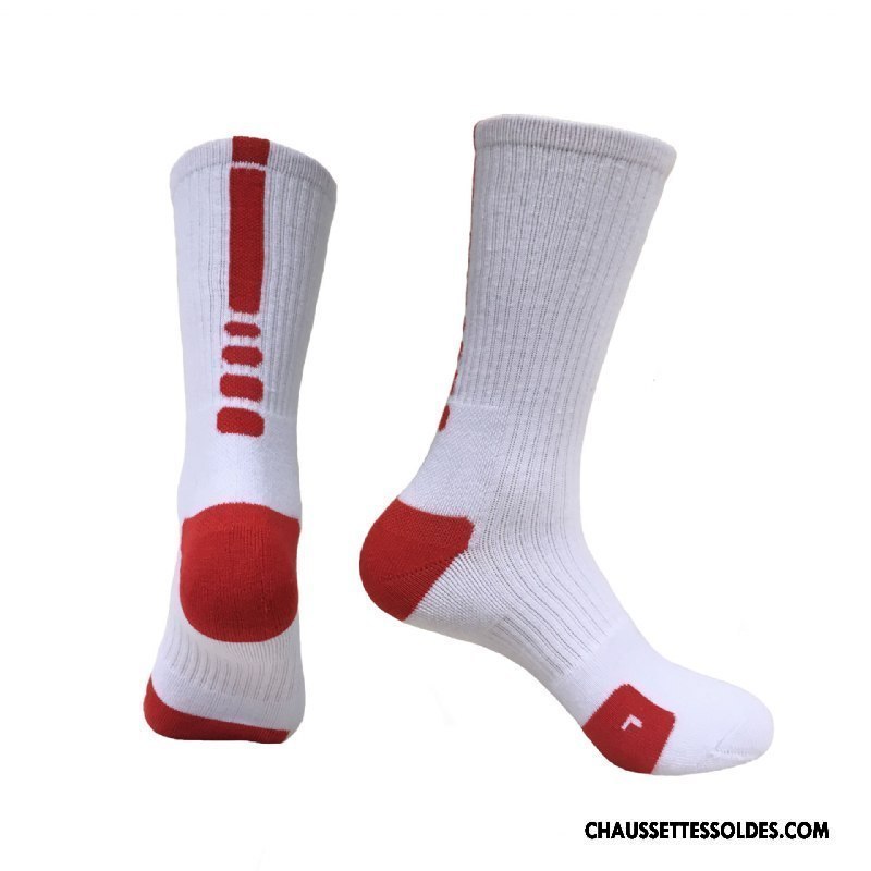 Chaussettes Longues Homme Basket Style Chaud Milieu Mouvement Terry Europe Gris