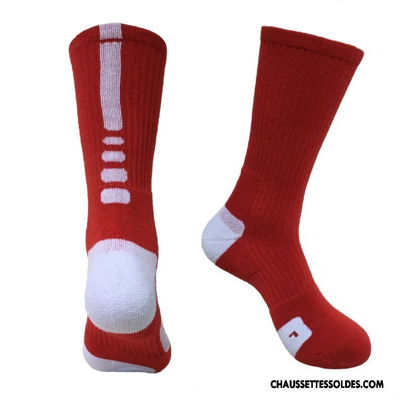 Chaussettes Longues Homme Basket Style Chaud Milieu Mouvement Terry Europe Gris