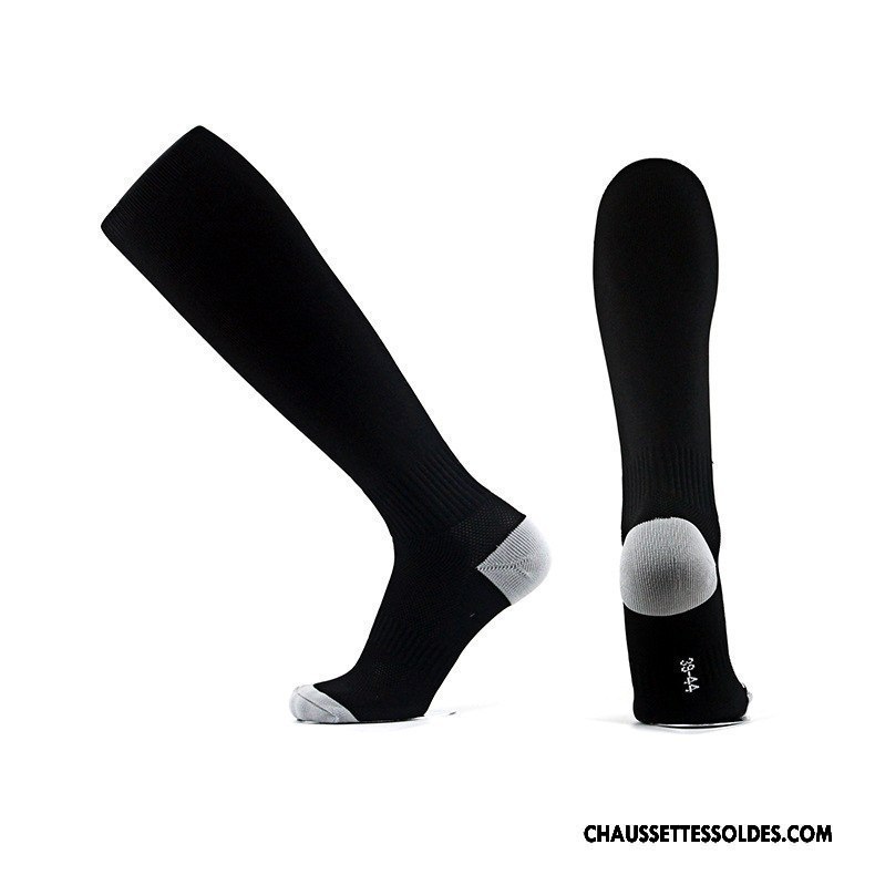 Chaussettes Longues Homme Casual Long Stock Cushioning Serviette Mouvement Antidérapant Rouge