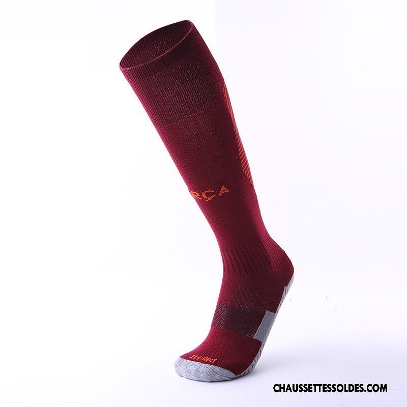 Chaussettes Longues Homme De Plein Air Adulte Serviette Milieu Absorber La Sueur Mouvement Gris