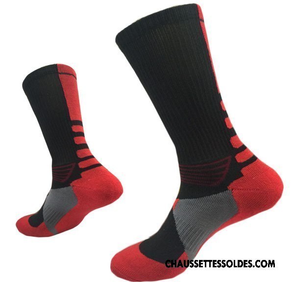 Chaussettes Longues Homme De Plein Air Haute Renforcé Serviette Long Stock Basket Blanc
