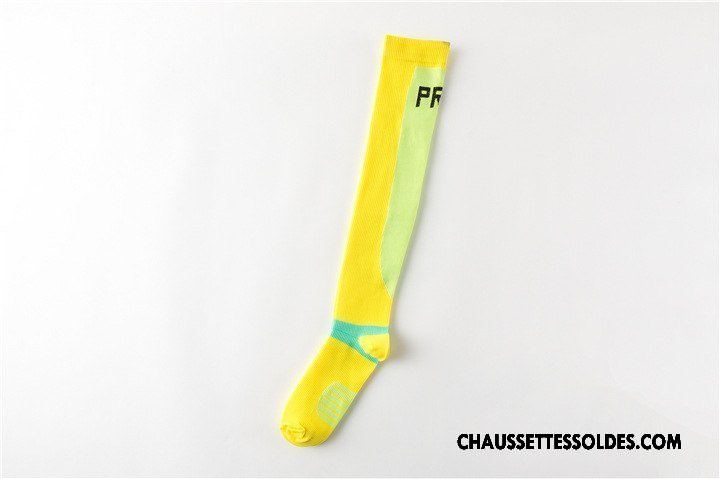 Chaussettes Longues Homme De Plein Air Long Stock Mouvement Élasticité Le Nouveau Jaune
