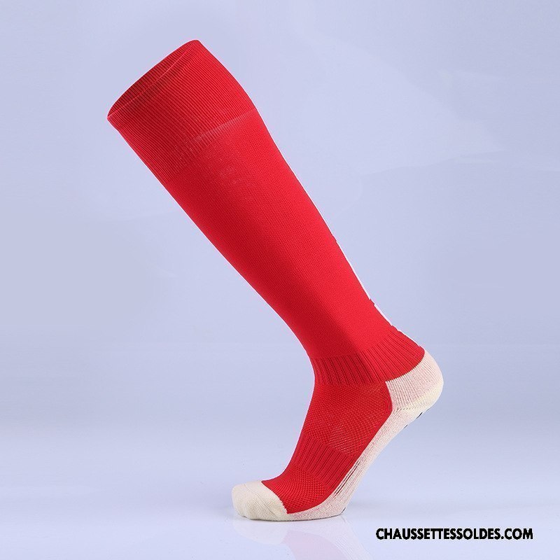 Chaussettes Longues Homme De Plein Air Mouvement Le Nouveau Hiver Antidérapant Porter Rouge
