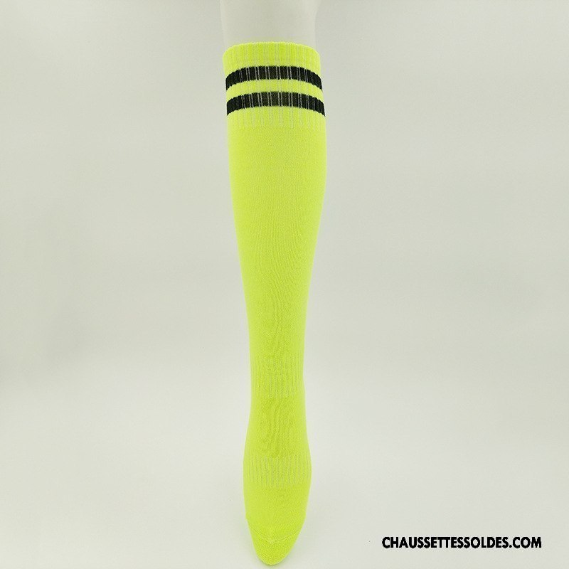 Chaussettes Longues Homme Enfant Femme Hiver Renforcé Antidérapant Mouvement Vert
