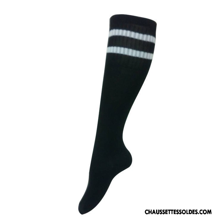 Chaussettes Longues Homme Enfant Mouvement Serviette Élastique Porter Rouge