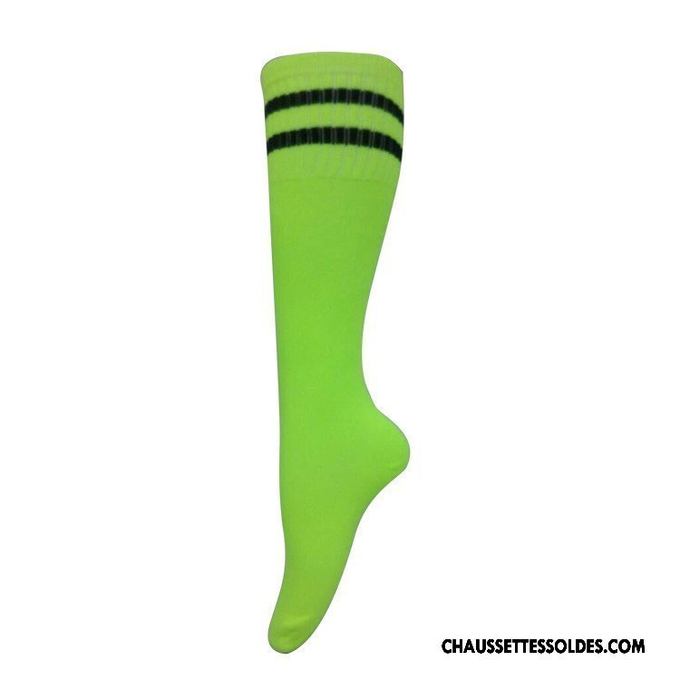 Chaussettes Longues Homme Enfant Mouvement Serviette Élastique Porter Rouge