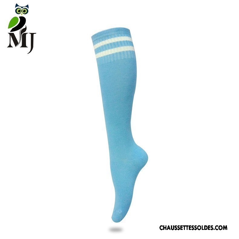 Chaussettes Longues Homme Enfant Mouvement Serviette Élastique Porter Rouge