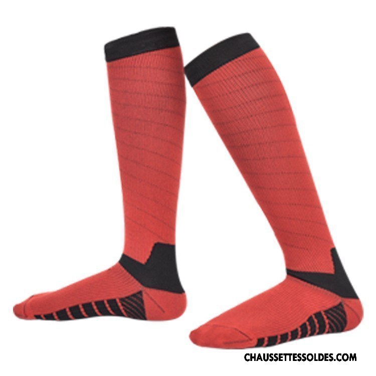 Chaussettes Longues Homme Femme Respirant Absorber La Sueur Réseau Mouvement Bleu