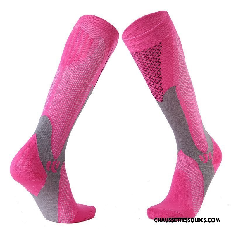 Chaussettes Longues Homme Femme Running Mouvement Adulte De Plein Air Blanc