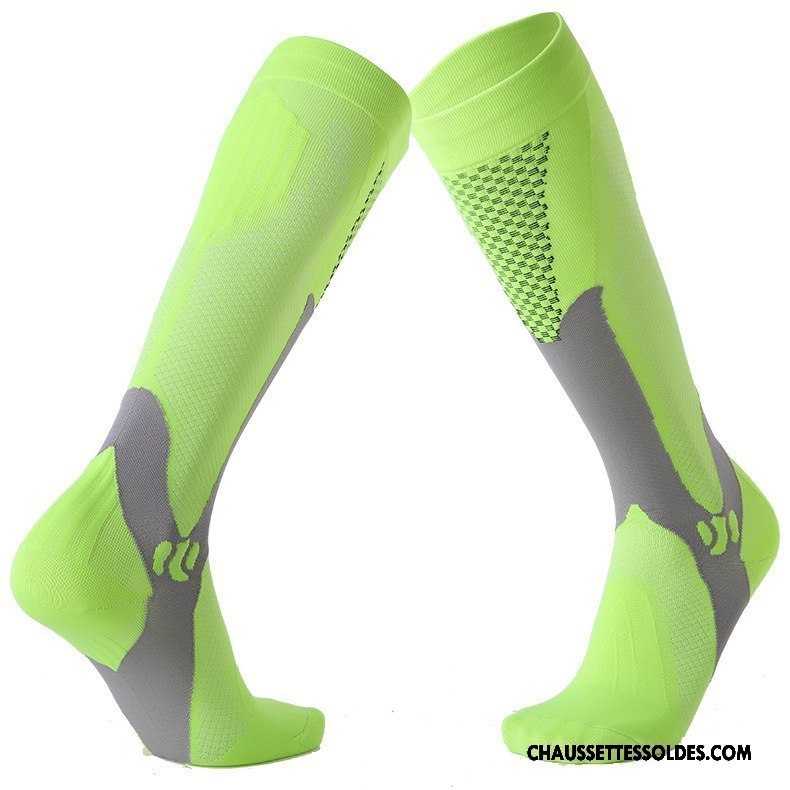 Chaussettes Longues Homme Femme Running Mouvement Adulte De Plein Air Blanc