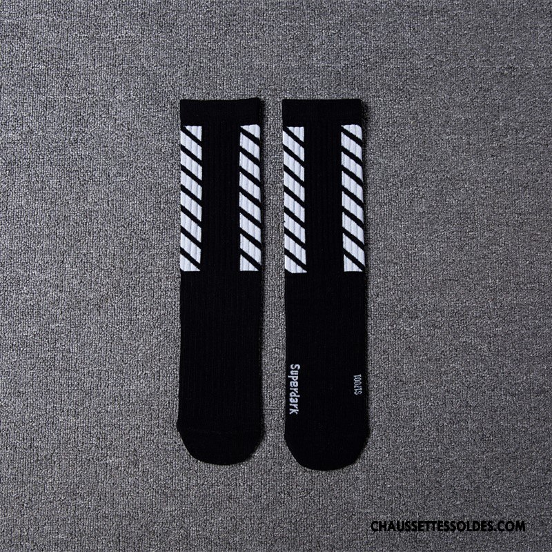 Chaussettes Longues Homme Hiver Haute Thermiques Coton Bio Europe Tendance Blanc Noir Gris