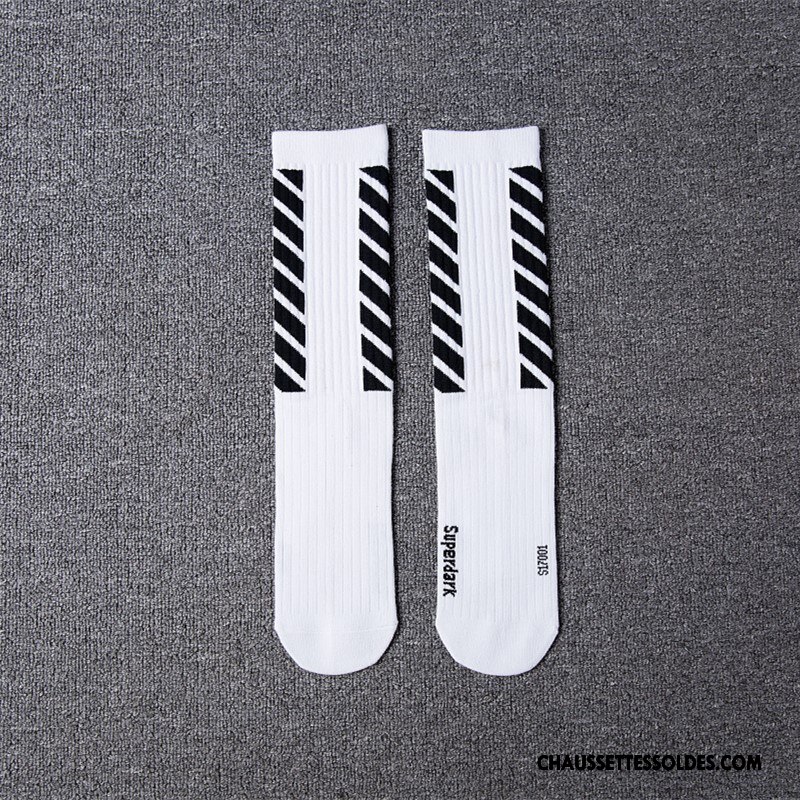 Chaussettes Longues Homme Hiver Haute Thermiques Coton Bio Europe Tendance Blanc Noir Gris