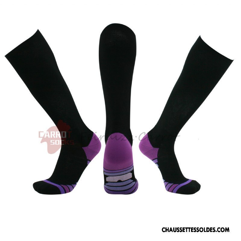 Chaussettes Longues Homme Infirmière Escalade Séchage Rapide Running Absorber La Sueur Équitation Noir