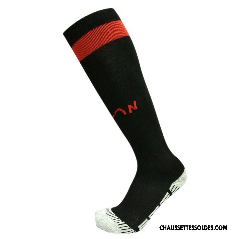 Chaussettes Longues Homme Long Stock Adulte Antidérapant Renforcé Serviette Absorber La Sueur Blanc