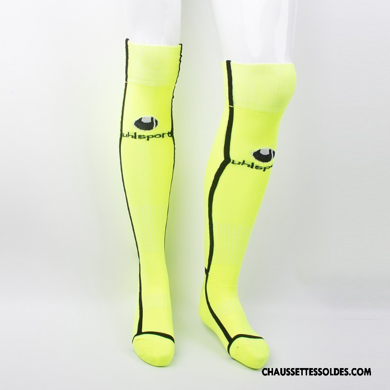 Chaussettes Longues Homme Long Stock Mouvement Chaussette Longue Jaune